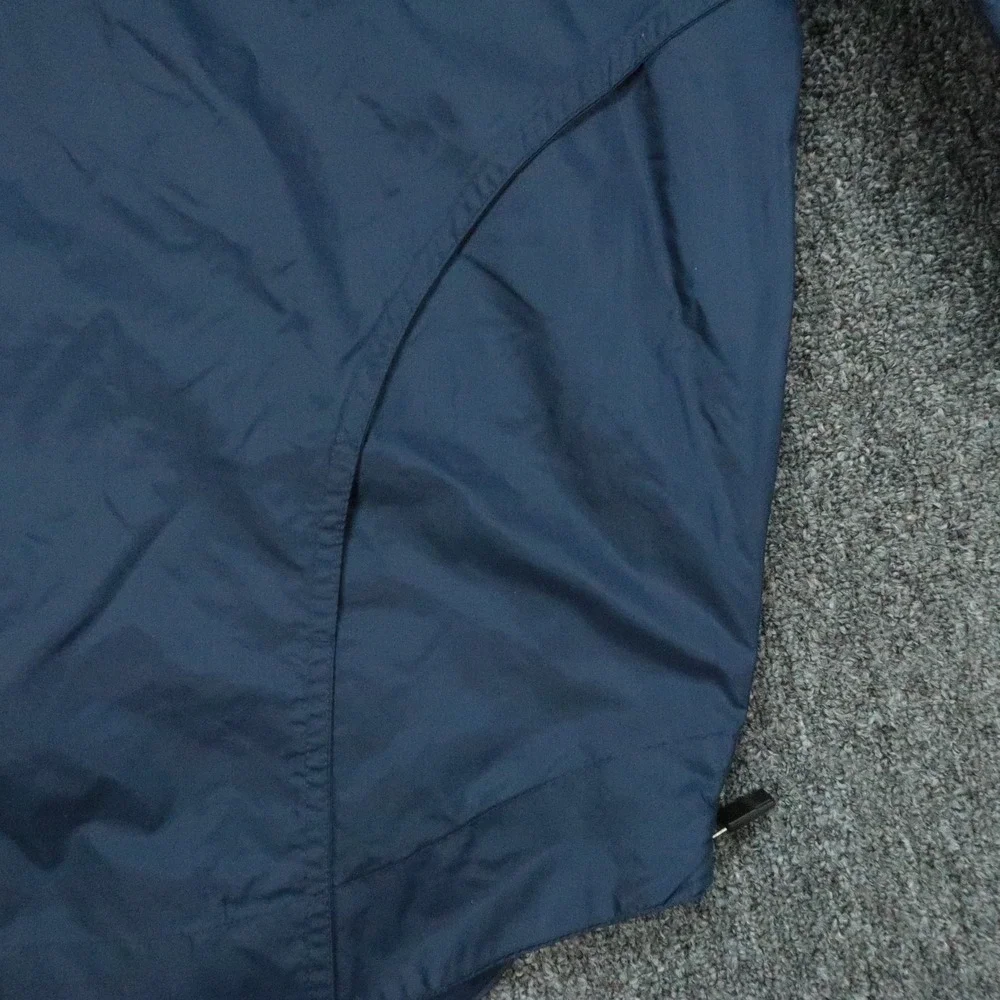 Illinois Fighting Illini Jacket Mens Large Blue Nike Quarter Zip Windbreaker - Picture 5 of 12